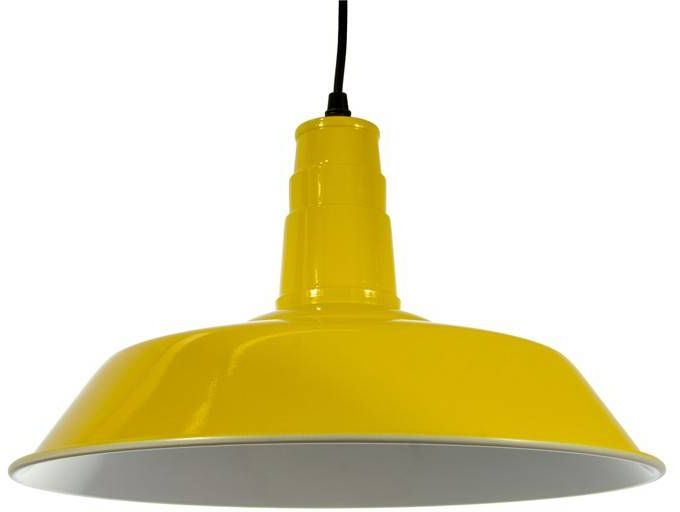 Darmowa Dostawa - Lampa wisząca 1x20 W żółta Abruzzo Retro ABRLWRGY