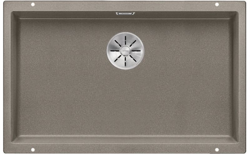 Darmowa Dostawa - Zlewozmywak granitowy 73x46 cm brązowy Blanco Subline 700-U 523449