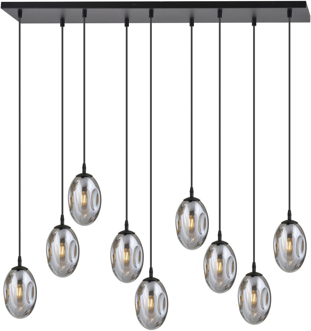Darmowa Dostawa - Lampa wisząca powyżej 6x10 W czarny Emibig Astral 12669