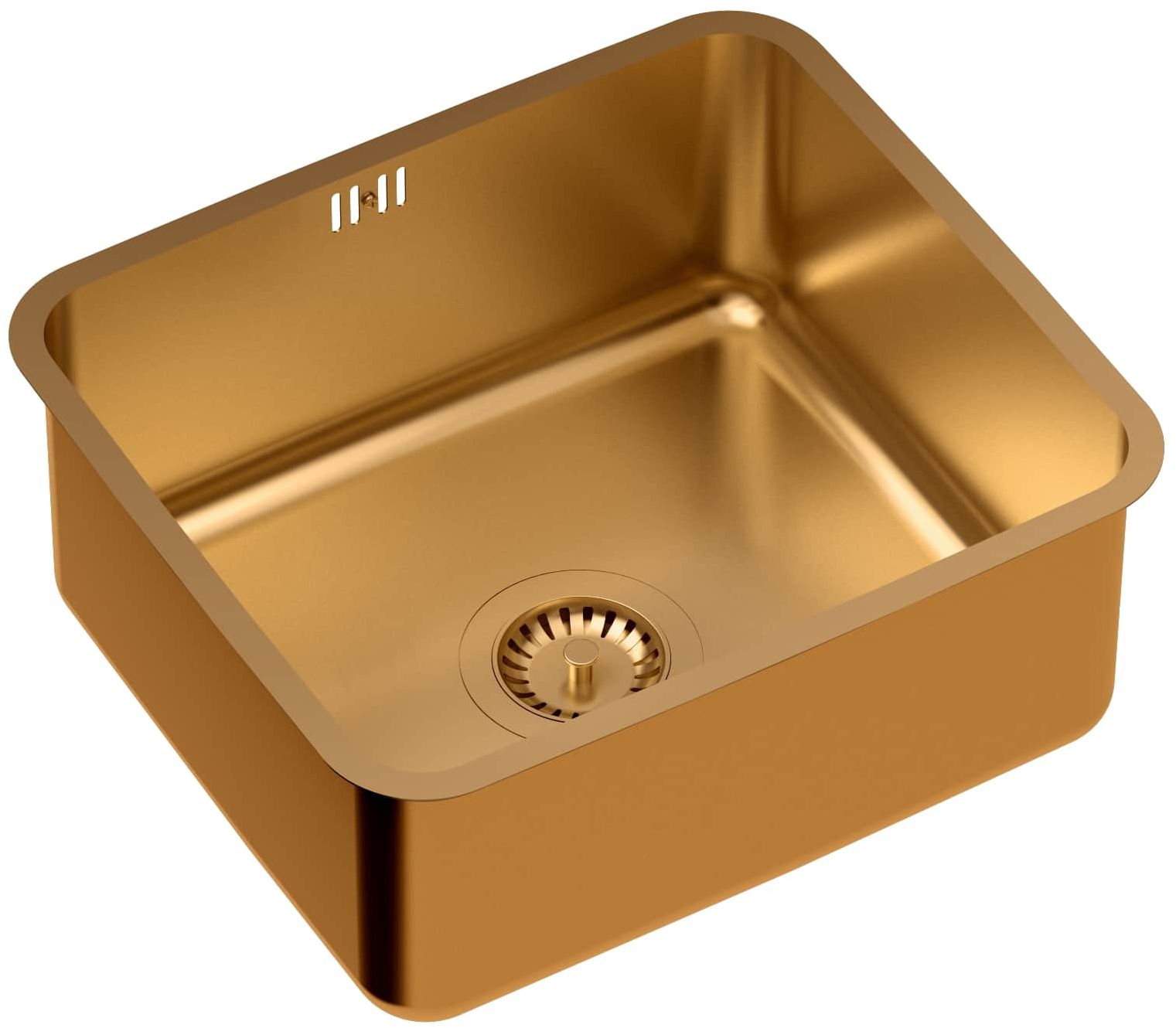 Darmowa Dostawa - Zlewozmywak stalowy z syfonem 44x39 cm Quadron Nicolas KS1U4035PVDC1C1