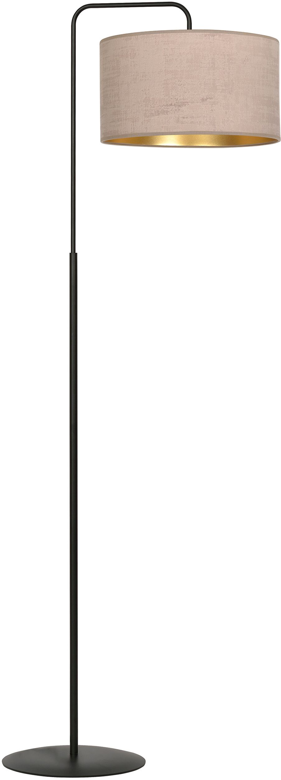Darmowa Dostawa - Lampa stojąca 1x15 W czarna-różowa-złota Emibig Hilde 1053LP1