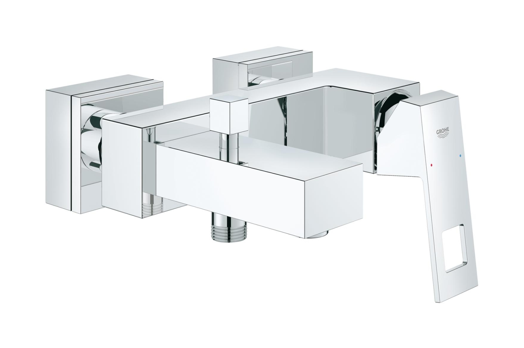 Darmowa Dostawa - Bateria wannowo-prysznicowa ścienna starlight chrome Grohe Eurocube 23140000