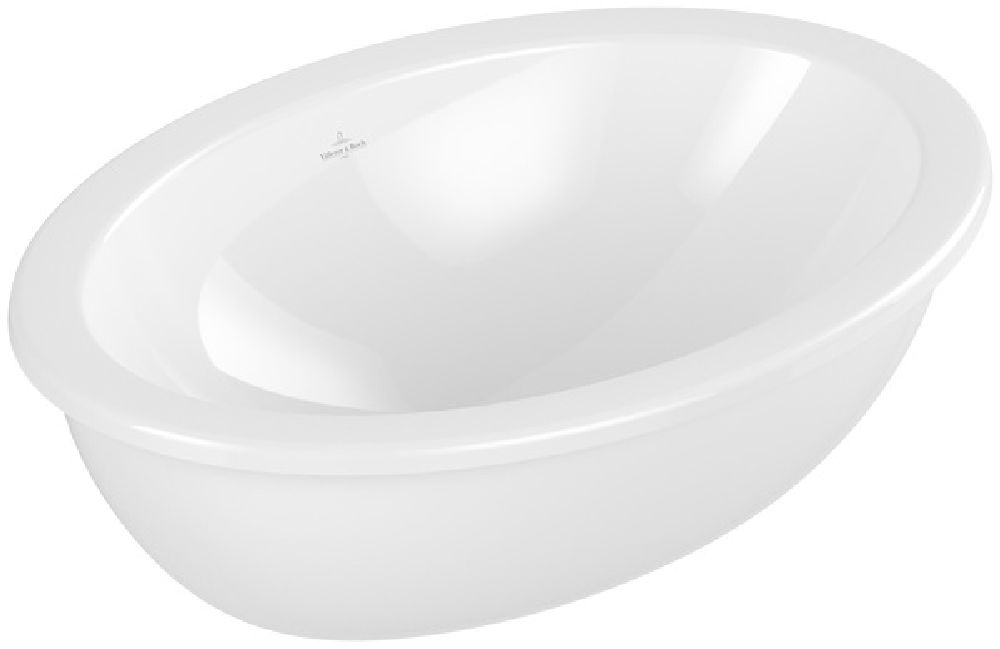 Darmowa Dostawa - Umywalka 66x47 cm owalna wpuszczana biała Villeroy & Boch Loop & Friends 4A6300R1