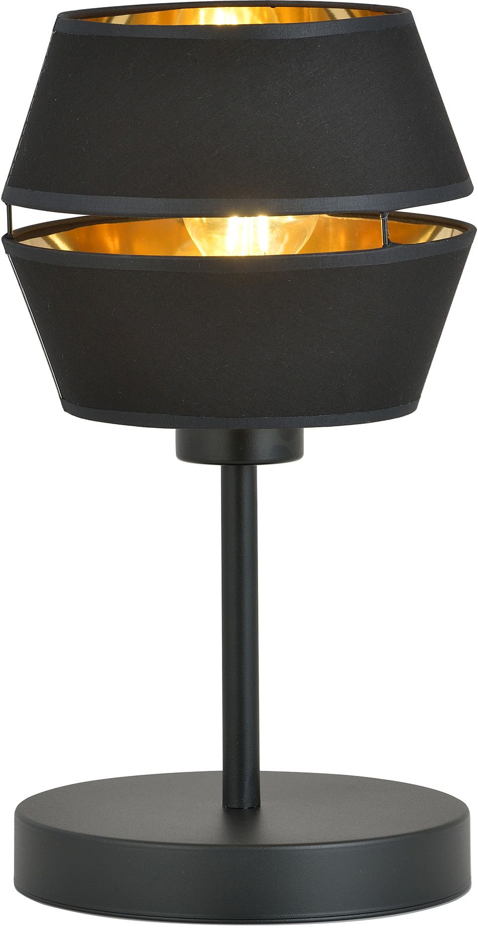 Darmowa Dostawa - Lampa stołowa 1x15 W czarna-złota Emibig Piano 1183LN
