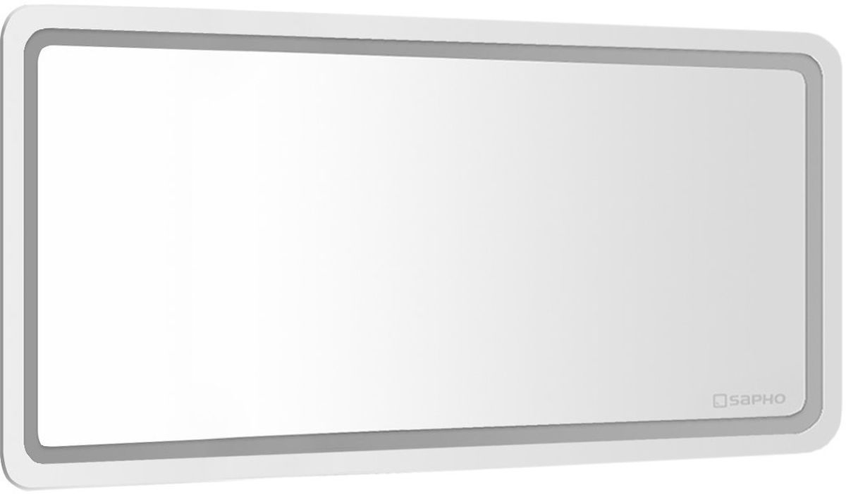 Darmowa Dostawa - Lustro 100x50 cm prostokątne z oświetleniem Sapho Nyx NY100