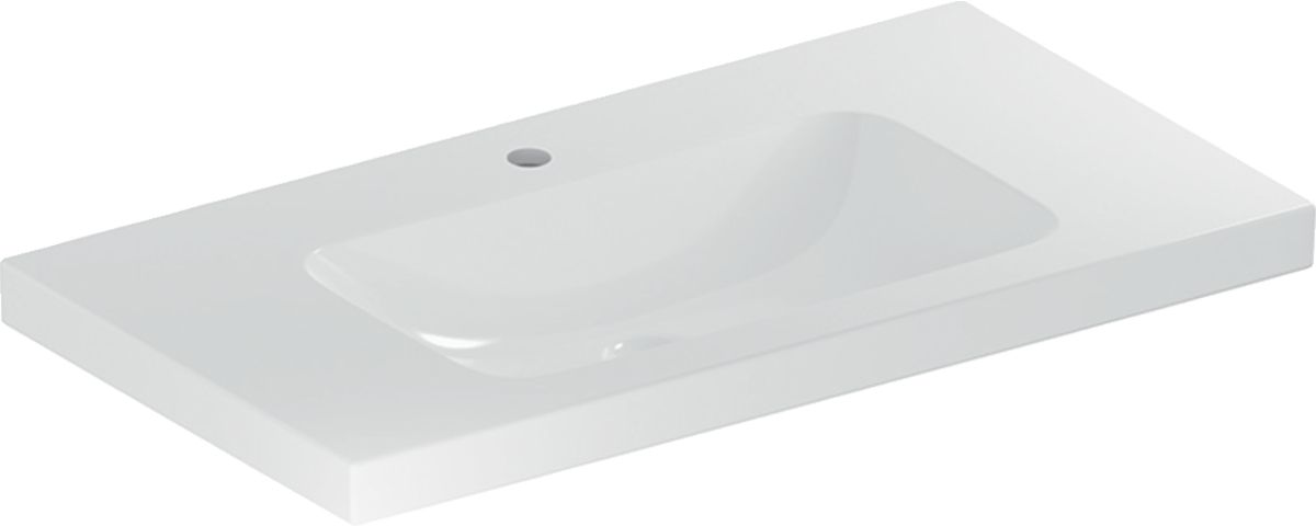 Darmowa Dostawa - Umywalka 90x48 cm prostokątna meblowa biała Geberit iCon 501840006