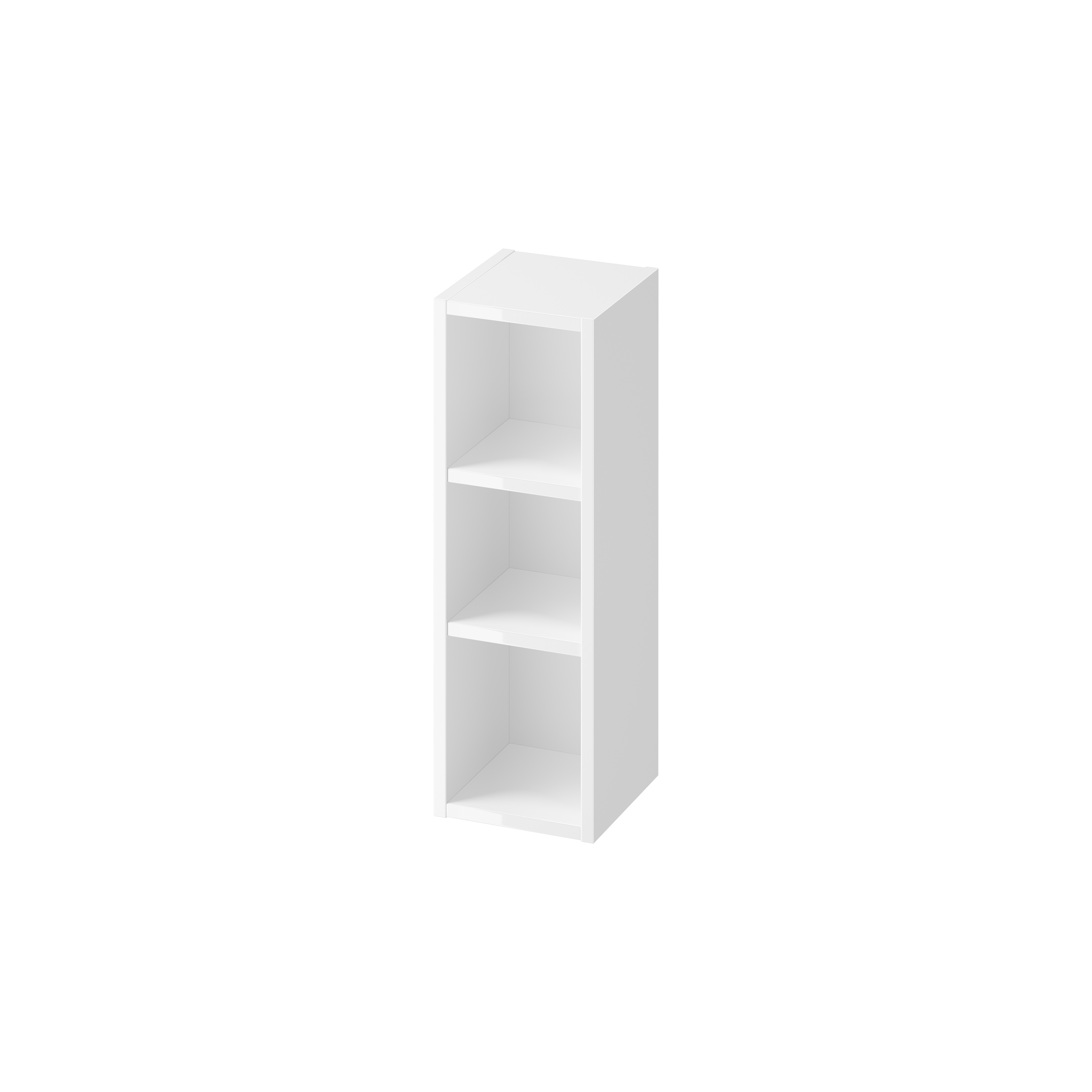 Darmowa Dostawa - Szafka 20x20.6x60 cm boczna wisząca biała Cersanit Larga S164049