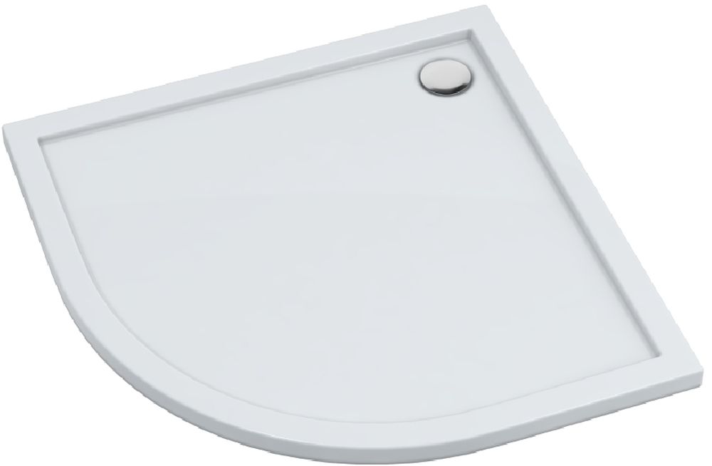 Darmowa Dostawa - Brodzik półokrągły 90x90 cm biały Schedline Estima 3SPE2O9090