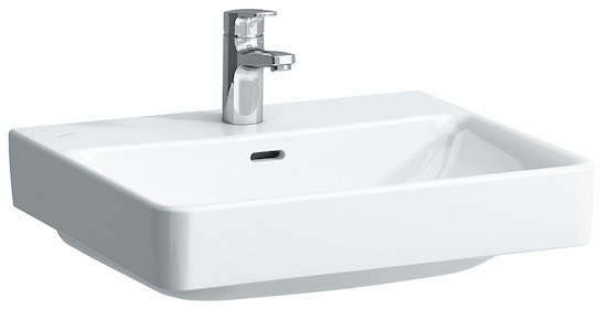 Darmowa Dostawa - Umywalka 55x46.5 cm prostokątna ścienna-nablatowa biała Laufen Pro S H8169624001041