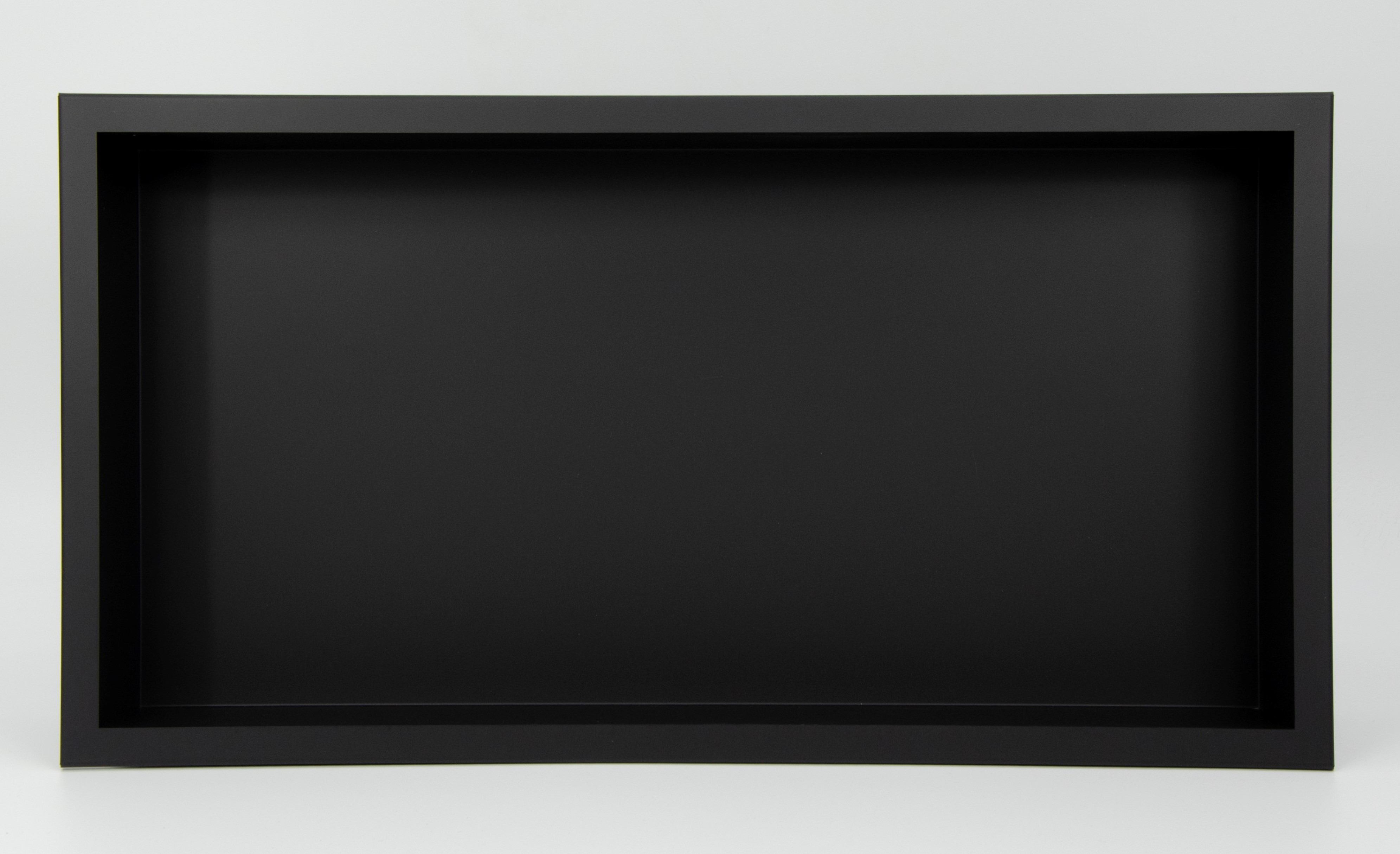 Darmowa Dostawa - Półka wnękowa 60 cm czarna Balneo Wall-Box One Black OBBL3