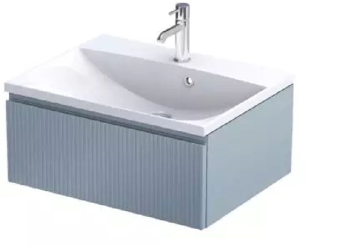 Darmowa Dostawa - Szafka 59.6x45.5x25 cm podumywalkowa wisząca niebieska Oristo Brylant OR36SD1S6016R