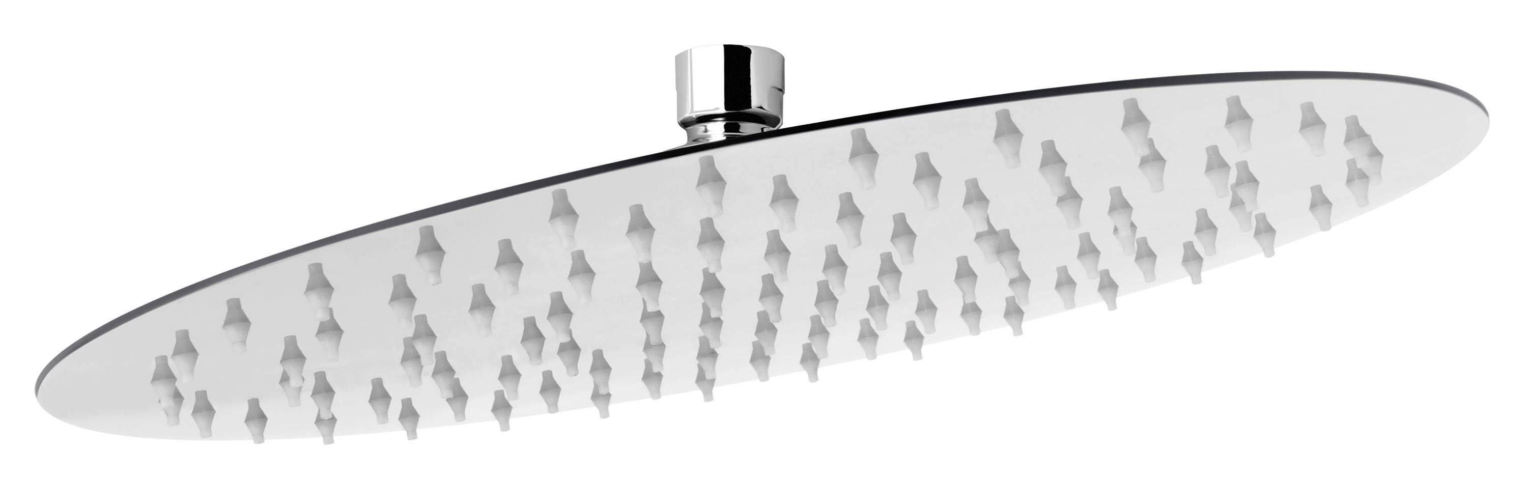 Darmowa Dostawa - Deszczownica 30x30 okrągła chrom Ferro Slim DSN07