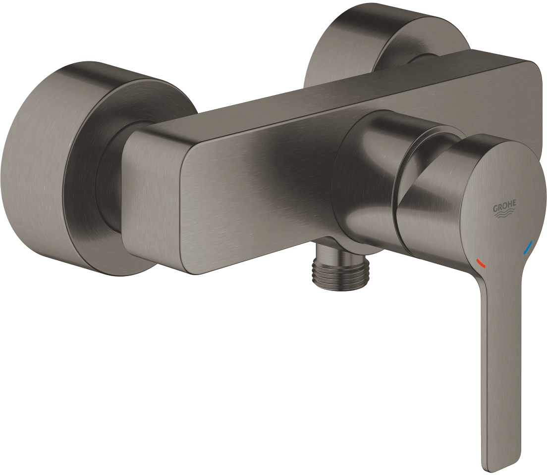 Darmowa Dostawa - Bateria prysznicowa ścienna brushed hard graphite Grohe Lineare 33865AL1