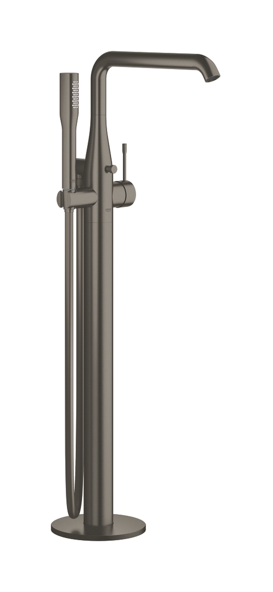 Darmowa Dostawa - Bateria wannowo-prysznicowa wolnostojąca brushed hard graphite Grohe Essence 23491AL1