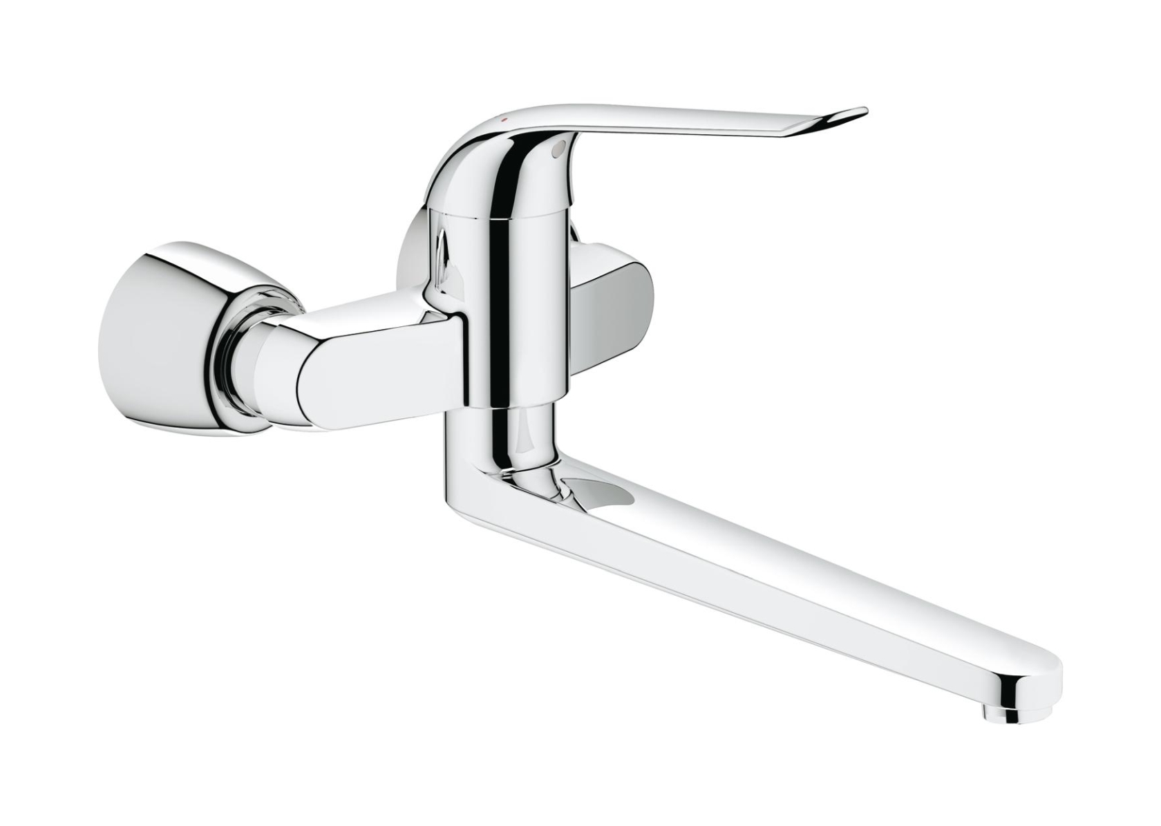 Darmowa Dostawa - Bateria umywalkowa ścienna starlight chrome Grohe Euroeco Special 32775000