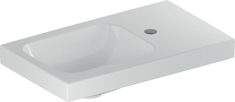 Darmowa Dostawa - Umywalka 53x31 cm prostokątna meblowa biała Geberit iCon 501832001
