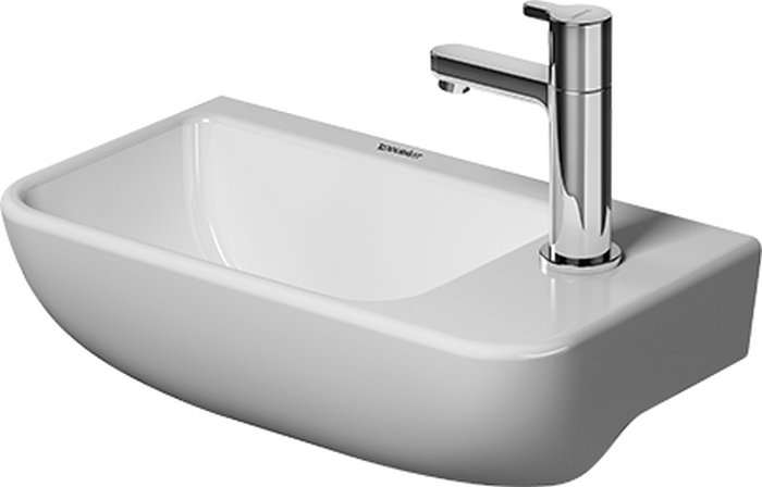Darmowa Dostawa - Umywalka 40x22 cm prostokątna ścienna biała Duravit ME by Starck 0717400000