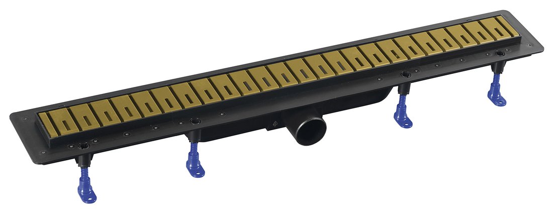 Darmowa Dostawa - Odpływ liniowy 71 cm złoty Polysan Klaver 73721GB