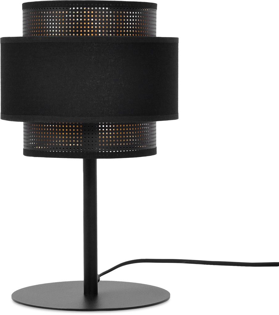 Darmowa Dostawa - Lampa stołowa 1x40 W czarna-złota Kaja Amos K5286