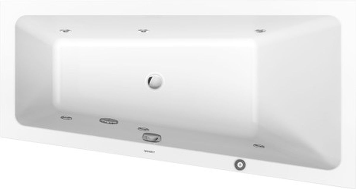 Darmowa Dostawa - Wanna z hydromasażem 150x80 cm narożna asymetryczna Duravit No. 1 760505000JP1000