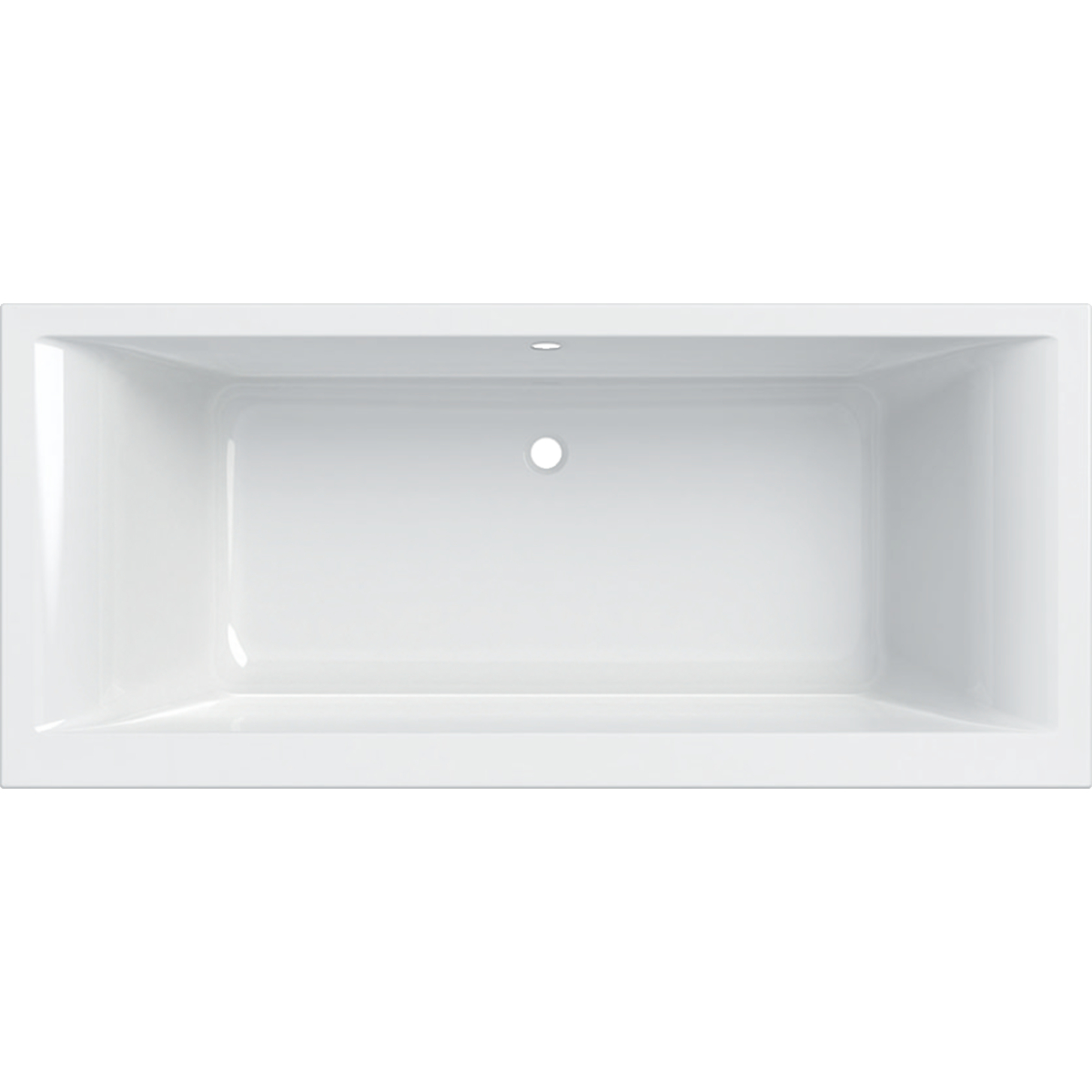 Darmowa Dostawa - Wanna prostokątna 180x80 cm biała Geberit Selnova Square 554387011