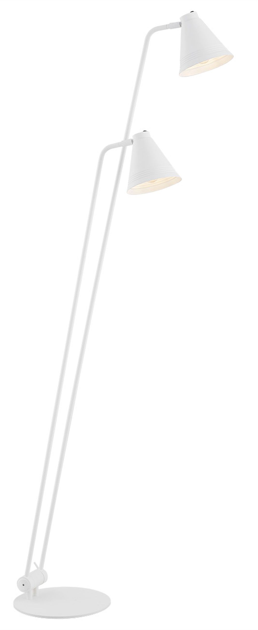 Darmowa Dostawa - Lampa stojąca 2x15 W biała Argon Avalone 7076