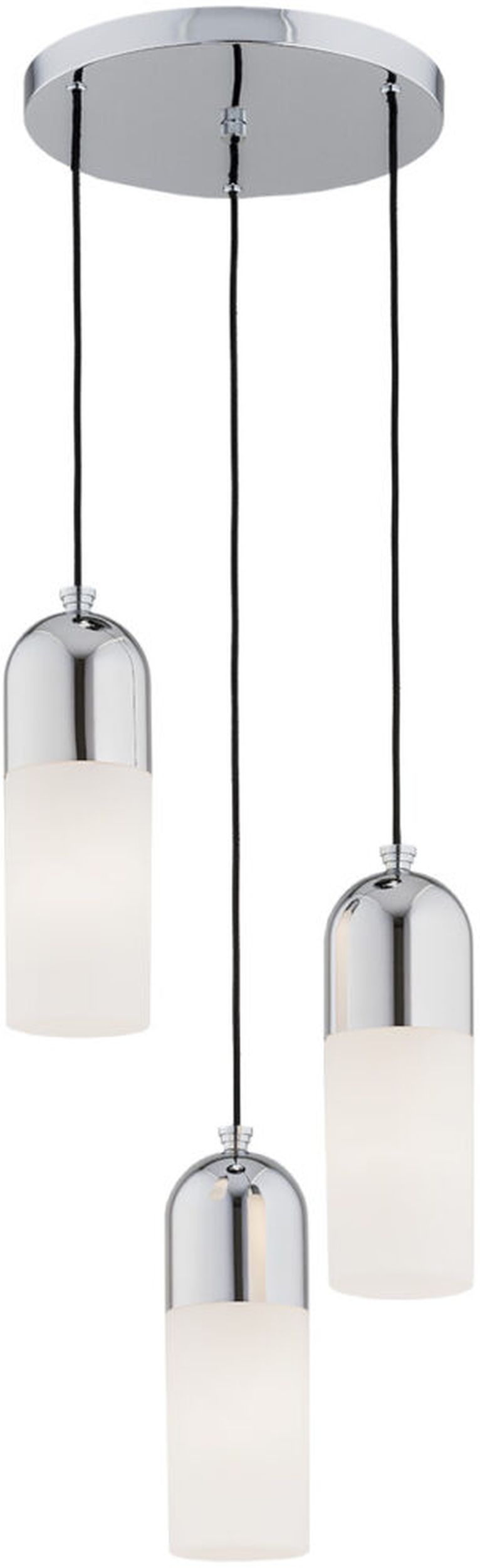 Darmowa Dostawa - Lampa wisząca 3x15 W chrom Argon Burgos 1465