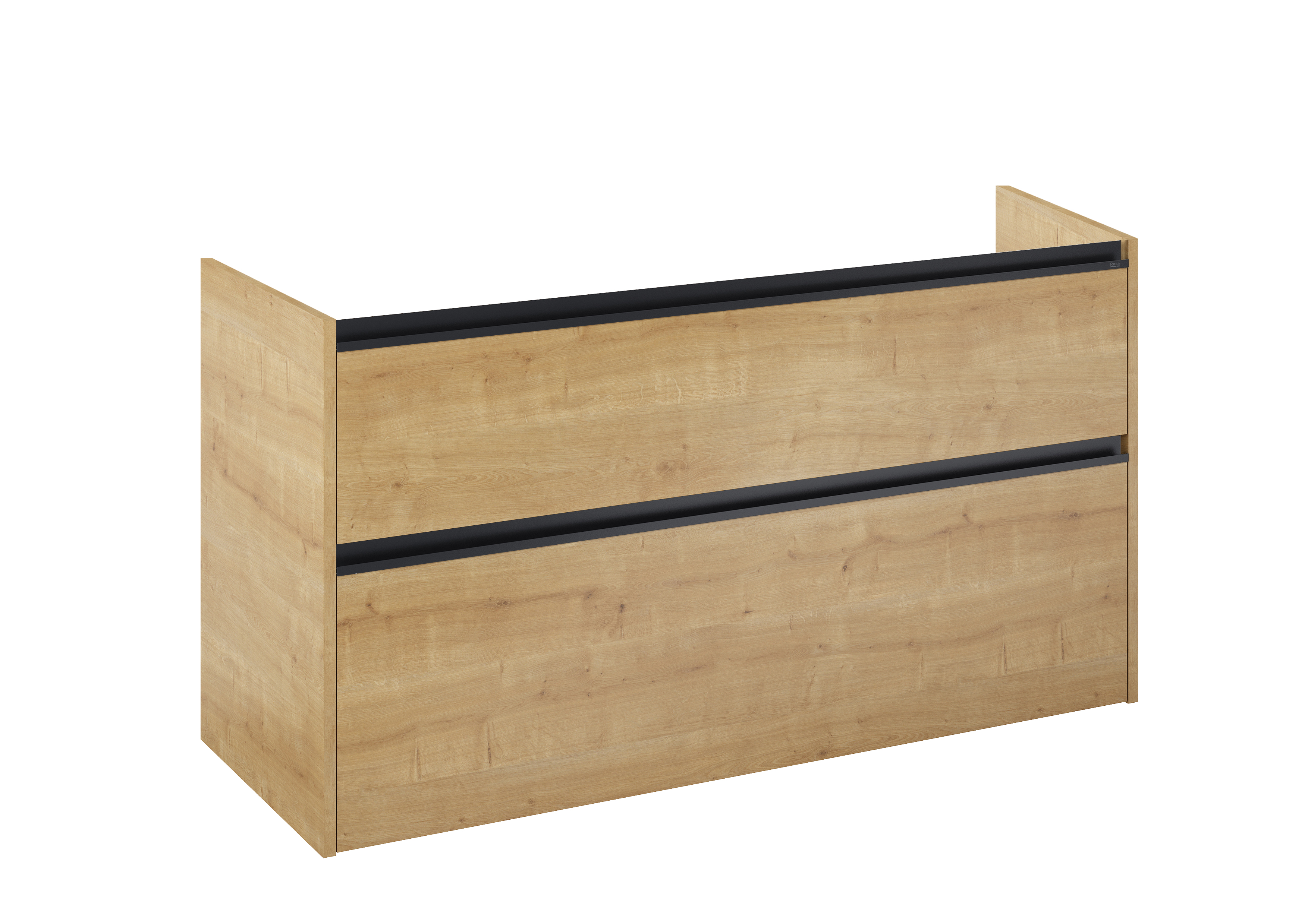 Darmowa Dostawa - Szafka 63.5x118.4x45.1 cm podumywalkowa wisząca dąb Roca Gap Pro A857906464