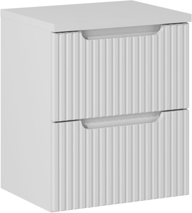 Darmowa Dostawa - Szafka z blatem 50x40x57 cm podumywalkowa wisząca biała Comad Nova White SETNOWBWHITE50CMS