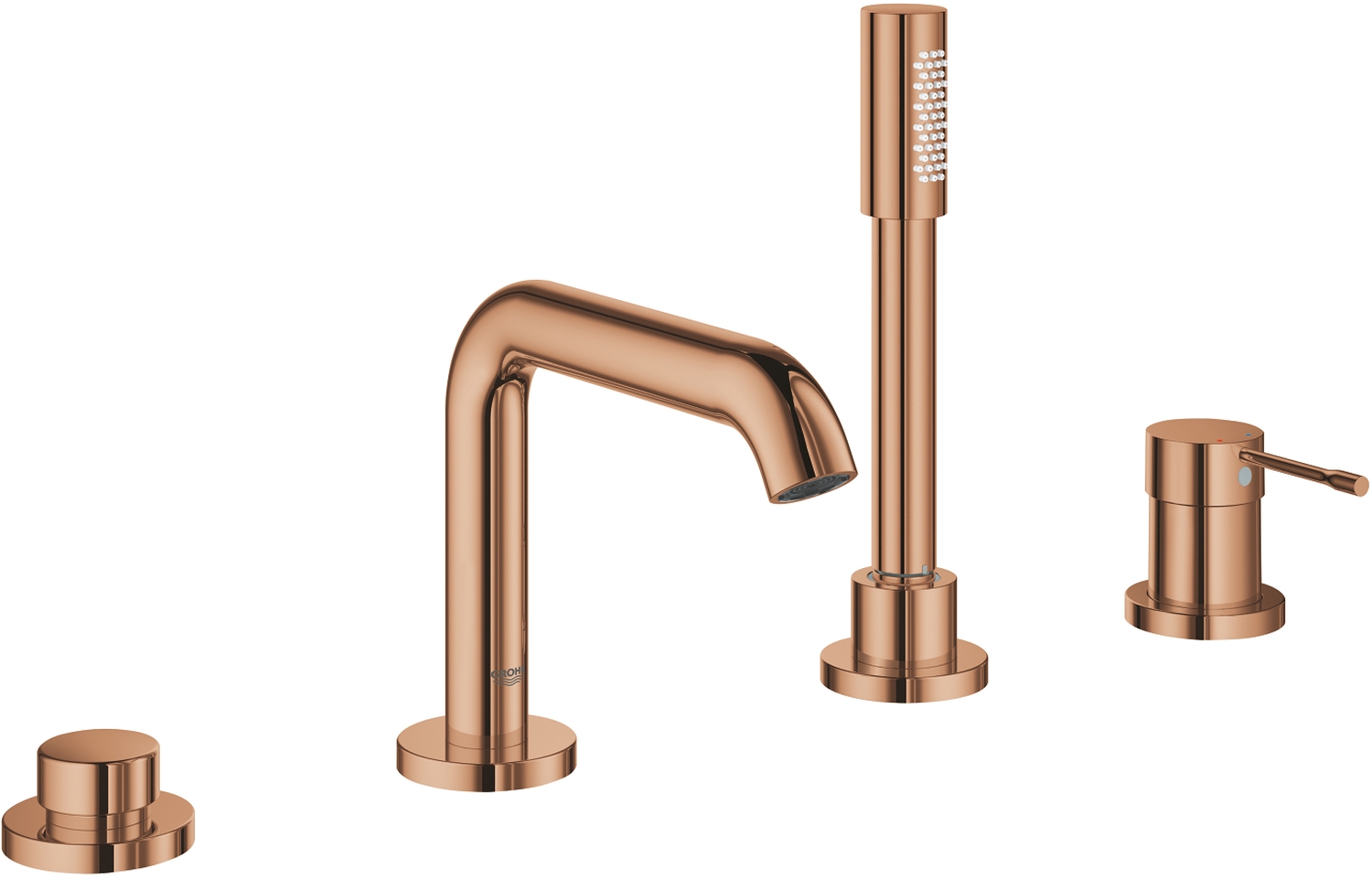 Darmowa Dostawa - Bateria wannowo-prysznicowa nawannowa warm sunset Grohe Essence 19578DA1