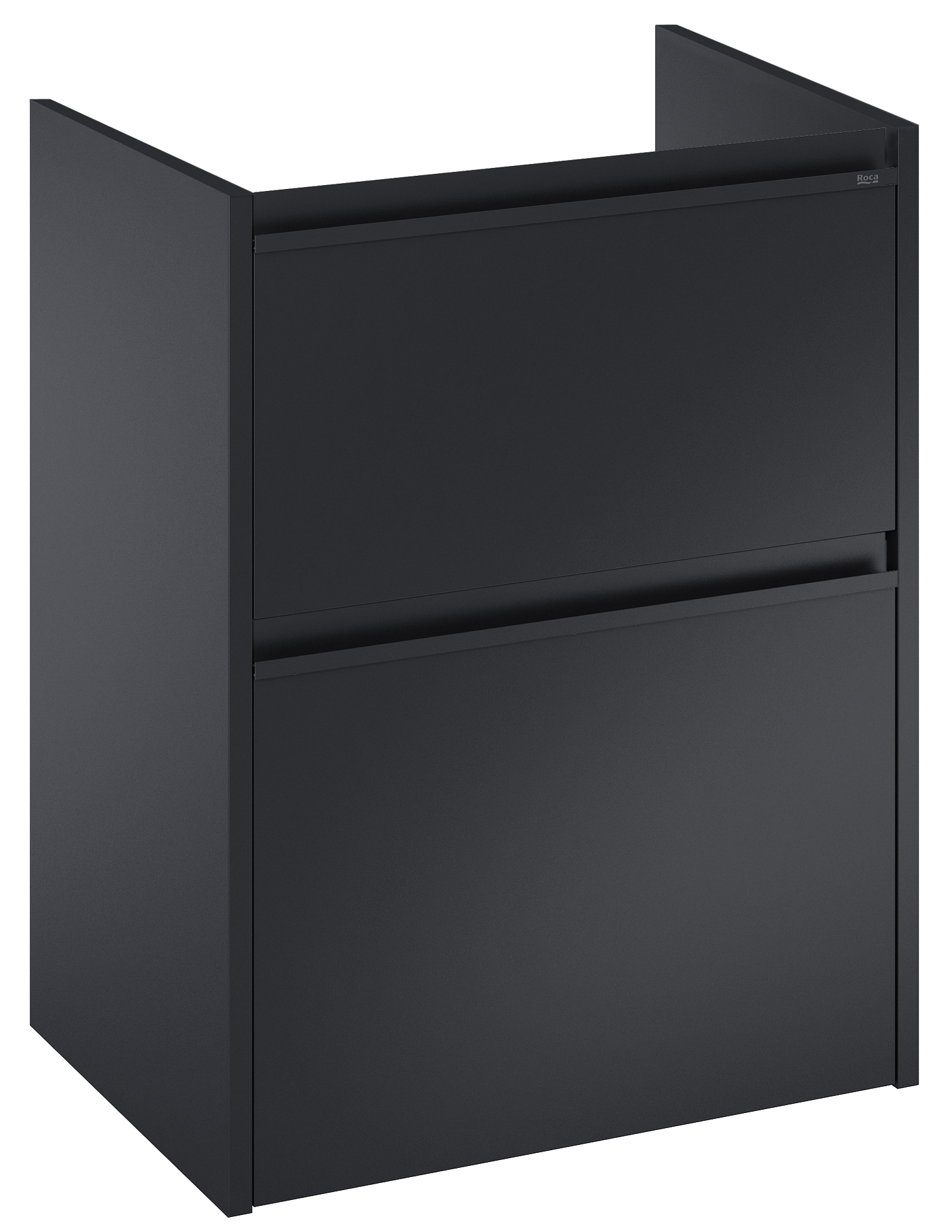 Darmowa Dostawa - Szafka 48.5x37.6x63.5 cm podumywalkowa wisząca czarna Roca Gap Pro A857907532