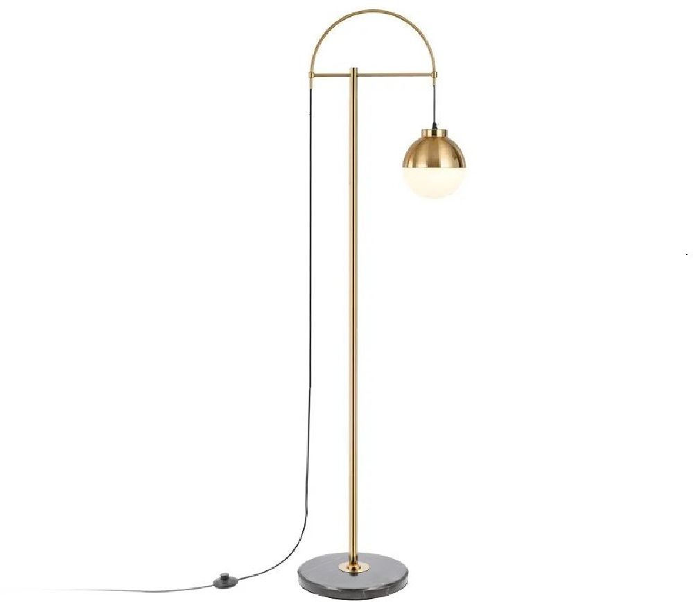 Darmowa Dostawa - Lampa stojąca 1x40 W złota GTV Abies LPABIESF40DEC