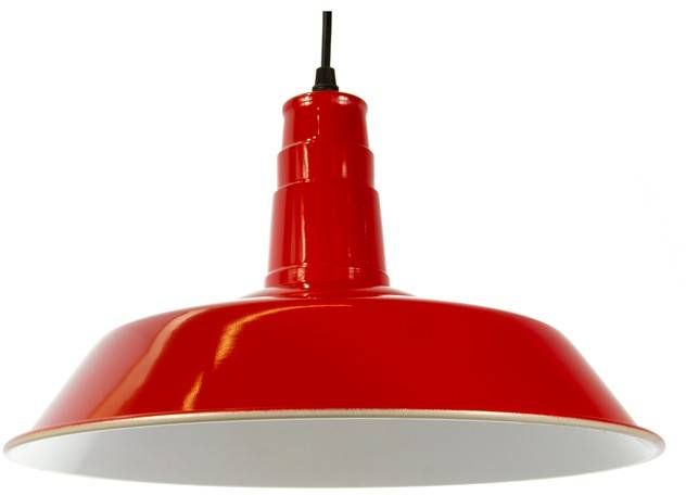 Darmowa Dostawa - Lampa wisząca 1x20 W czerwona Abruzzo Retro ABRLWRGR