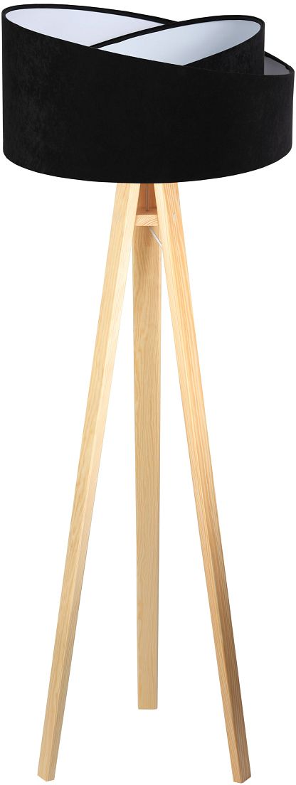 Darmowa Dostawa - Lampa stojąca 1x60 W biała-czarna BPS Koncept Galaxy 060P007