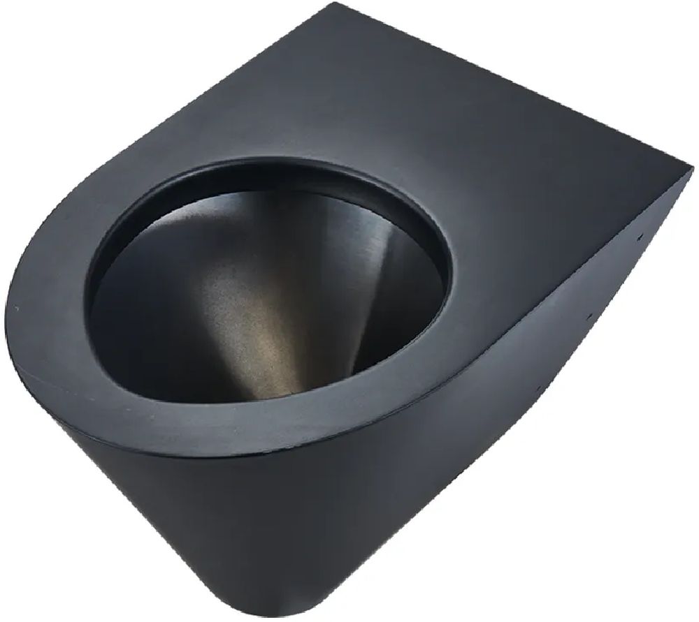 Darmowa Dostawa - Miska WC wisząca wandalooporna czarna Faneco N13018BL