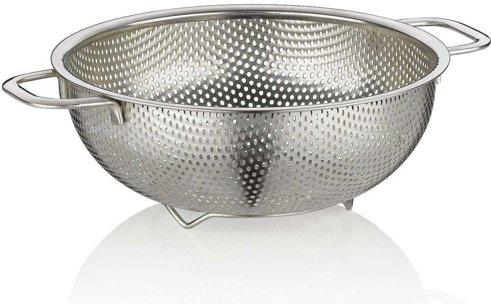 Darmowa Dostawa - Durszlak 19.5x19.5x7.5 cm stal Kela Ares 11983