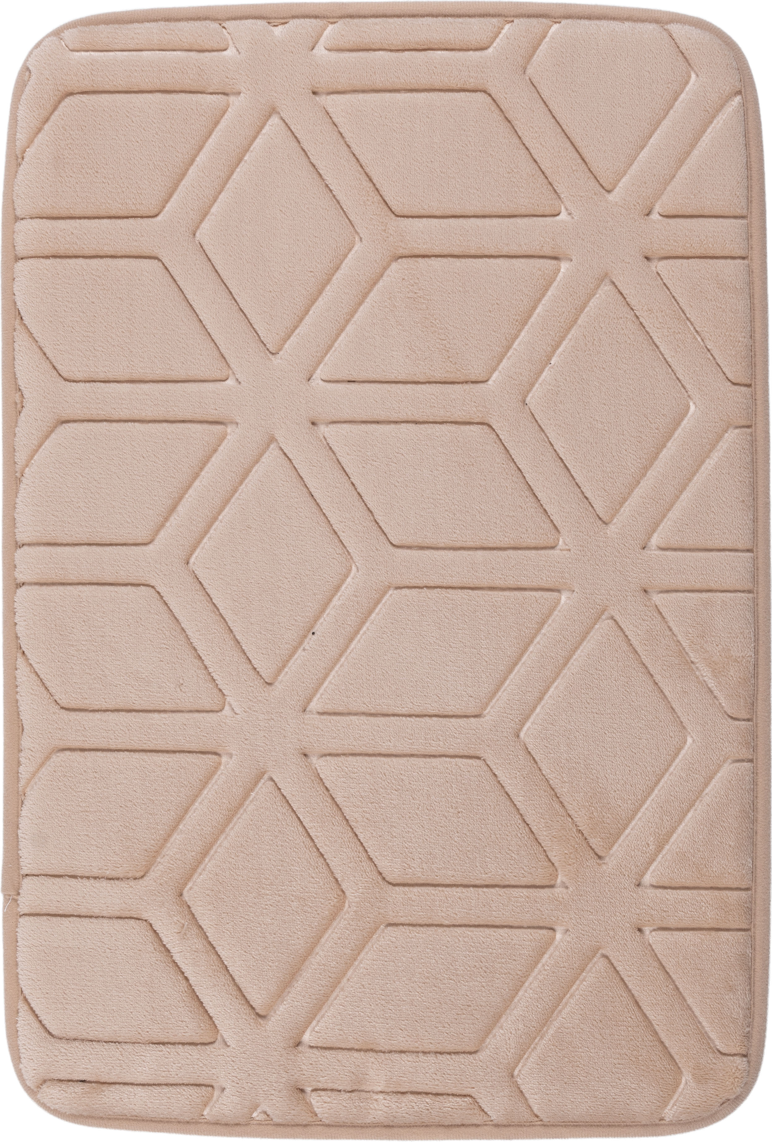 Darmowa Dostawa - Dywanik łazienkowy 80x50 cm prostokątny beżowy Multi-Decor Hamilton 508286