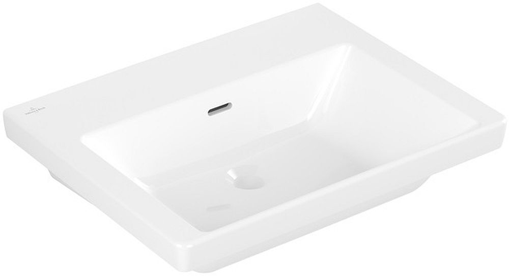 Darmowa Dostawa - Umywalka 60x47 cm prostokątna meblowa biała Villeroy & Boch Subway 3.0 4A706201