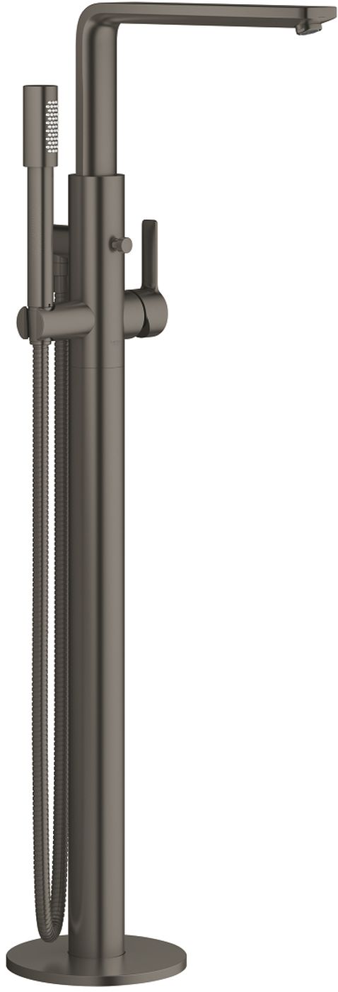 Darmowa Dostawa - Bateria wannowo-prysznicowa wolnostojąca brushed hard graphite Grohe Lineare 23792AL1