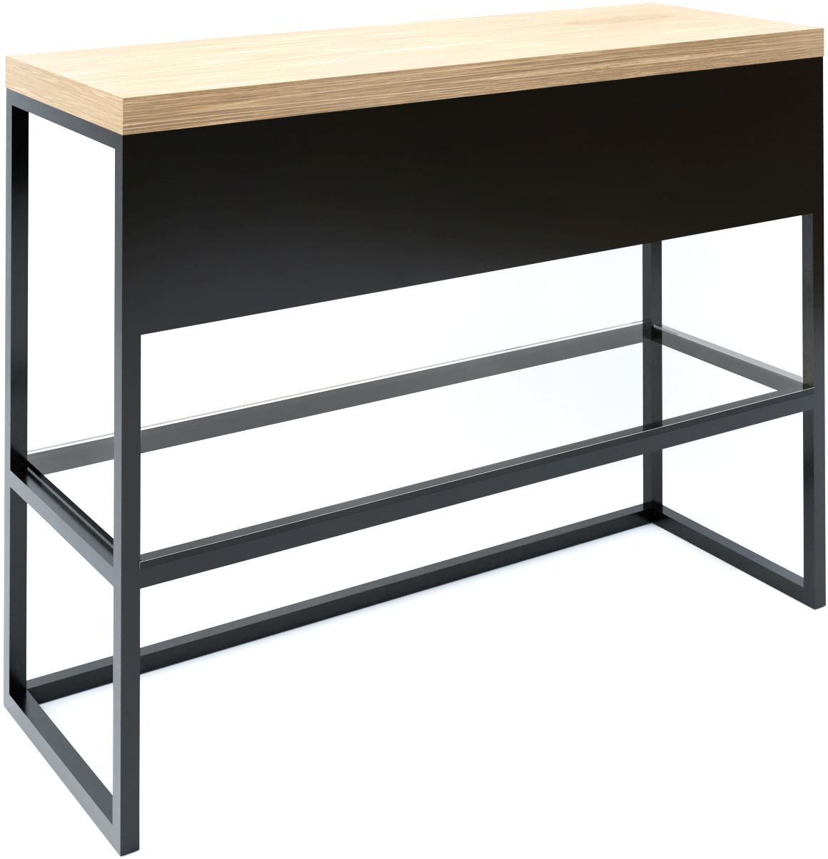 Darmowa Dostawa - Konsola podumywalkowa 100x40x75 cm czarna Baltica Design Trine 5904107906331