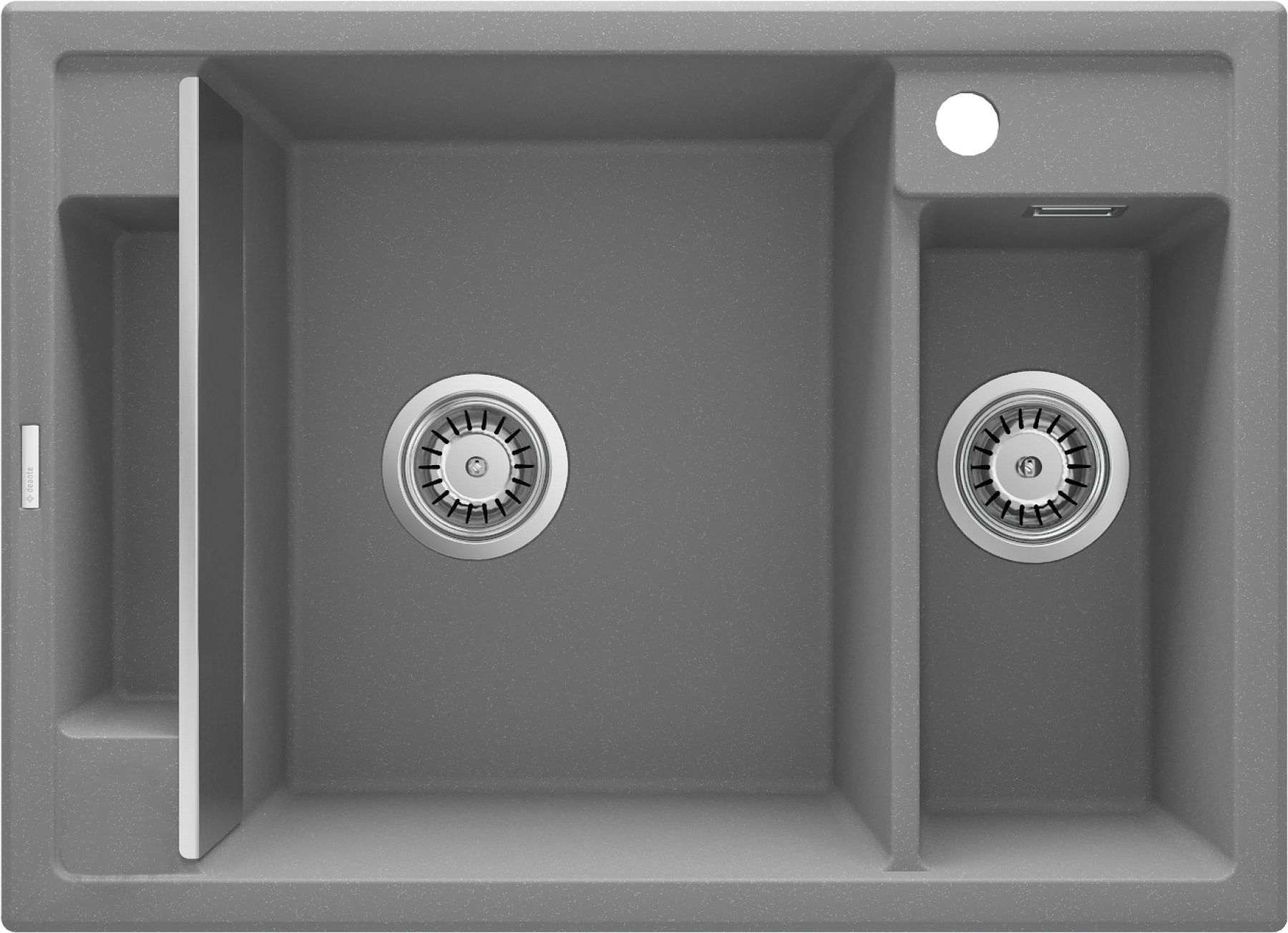 Darmowa Dostawa - Zlewozmywak granitowy 69x50 cm Deante Magnetic ZRMS503