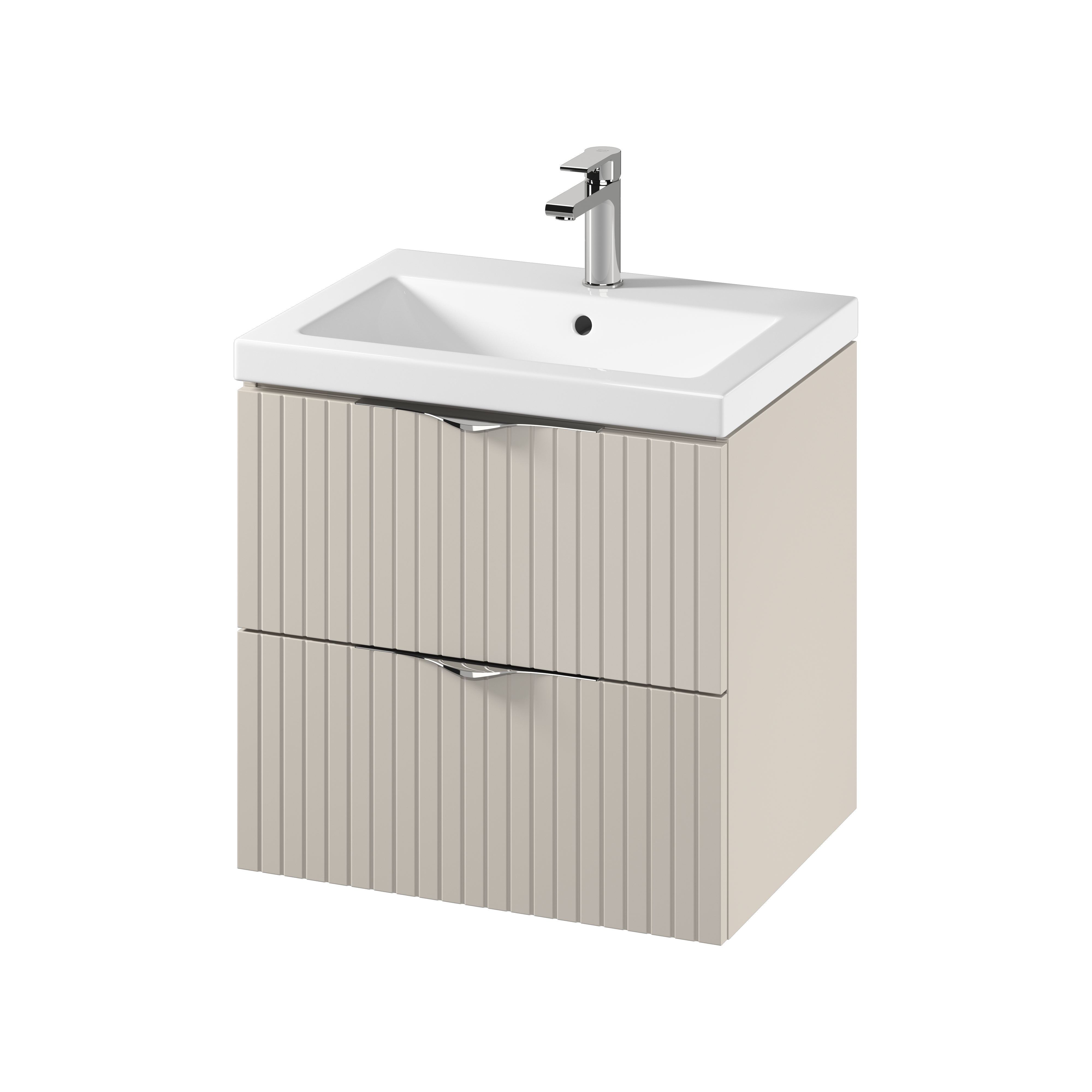 Darmowa Dostawa - Umywalka z szafką 60 cm beżową Cersanit Tirso S801541