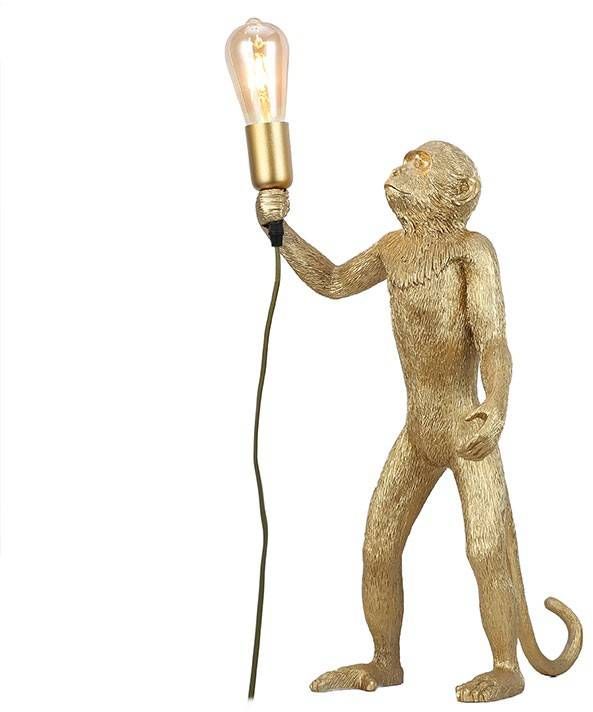 Darmowa Dostawa - Lampa stołowa 1x20 W złota Abruzzo Monkey ABRKARD5G