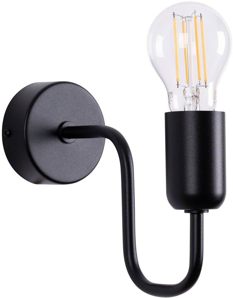Darmowa Dostawa - Kinkiet 1x15 W czarny Sollux Lighting Vector SL1445