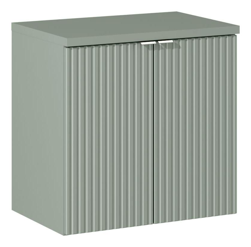 Darmowa Dostawa - Szafka z blatem 60x40x57 cm podumywalkowa wisząca zielona Comad Line Reed Green SETLRGBRG60CMD