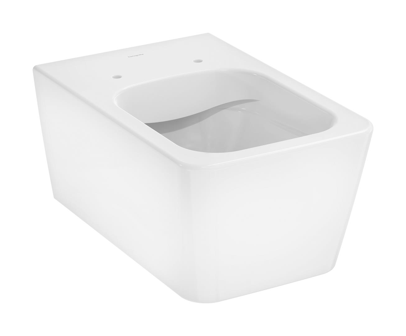 Darmowa Dostawa - Miska WC wisząca bez kołnierza biała Hansgrohe EluPura Q 60194450
