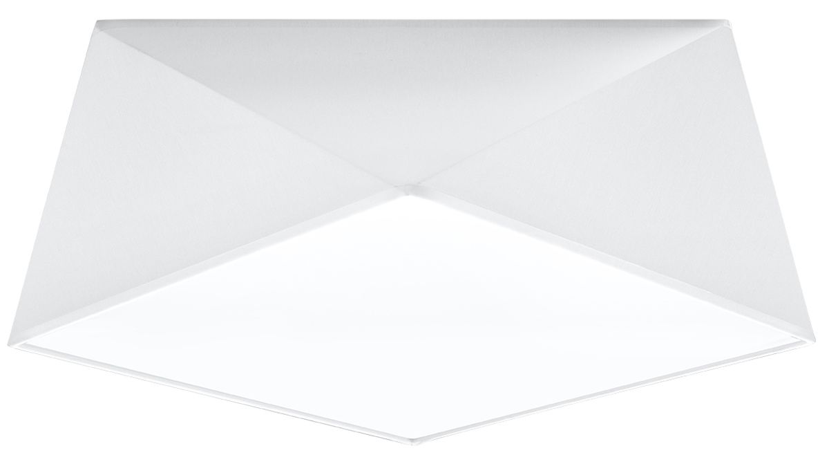 Darmowa Dostawa - Plafon 2x60 W biały Sollux Lighting Hexa SL0689
