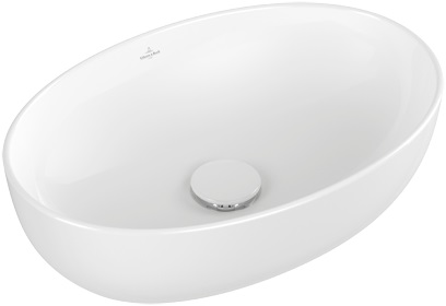 Darmowa Dostawa - Umywalka 48x32.5 cm owalna nablatowa biała Villeroy & Boch Artis 43884801