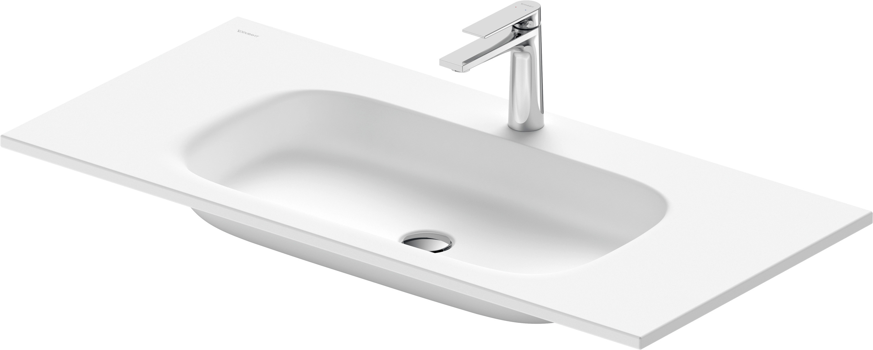 Darmowa Dostawa - Umywalka 102x48.5 cm prostokątna meblowa biała Duravit Sivida 2650023200