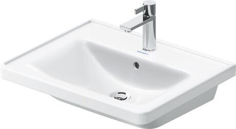 Darmowa Dostawa - Umywalka 60x48 cm prostokątna meblowa biała Duravit D-Neo 2367600060
